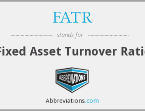 Fixed asset turnover